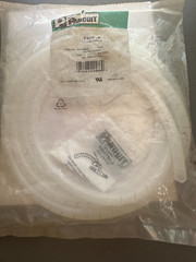 Panduit T50F-X Spiral Wrap Natural Polyethylene 10ft. White – New Fast Ship