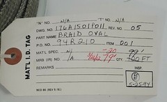 Alpha Wire 2150 Tinned Copper Oval Braid I.D. 11/16″ (17.46mm) 7 Awg 99Ft 30M
