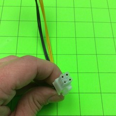 Molex to Square 4 Pin Motherboard Connector Power Cable Wire
