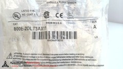 ALLEN BRADLEY 800E-2DLT3AX11 SERIES A, FULL VOLTAGE PILOT LIGHT MODULE, #329175