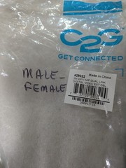 C2G 29322 DVI-I Dual Link Male to Female Digital Video Extension Cable 3m 9.8ft