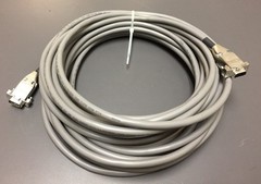 Alpha Wire 6010C, 22AWG 3PR Shield Cable 35 FT w/7-Pin Male/Female AMP Connector