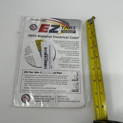 Electric EZ Tabs 2020 : Color Coded EZ Tabs with Formula Guide for 2020 National