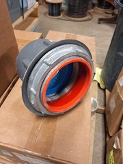 Plasti-Bond prsta10 , PVC Coated 4″ aluminum knockout hub 1 pc