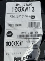 BELDEN CAT 6A 10GXW13 D151000 CMP 1000 FEET – WHITE.