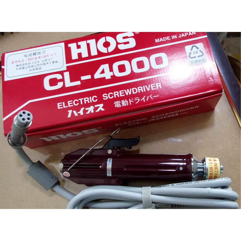 1Pcs New CL-4000 electric screwdriver (round rod 4mm) CL4000