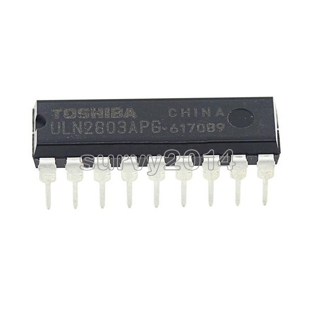 10Pcs ULN2803A ULN2803 2803 TRANSISTOR ARRAY-8 NPN IC
