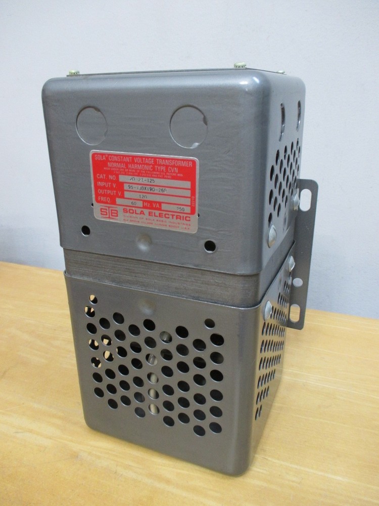 Sola Constant Voltage Transformer Normal Harmonic Type CVN *Untested*