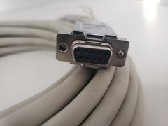 BLACK BOX EYN257T-0025-FF DB9 NULL MODEM CABLE 25 FEET LONG, NNB