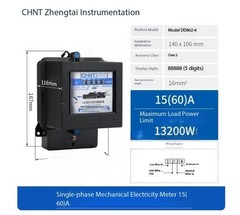 Single-phase 220V Residential Electric Meter for Rental Properties—mechanical