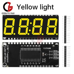 0.56-inch 4-digit 7-segment LED Display Module Clock Module HT16K33 Driver I2C