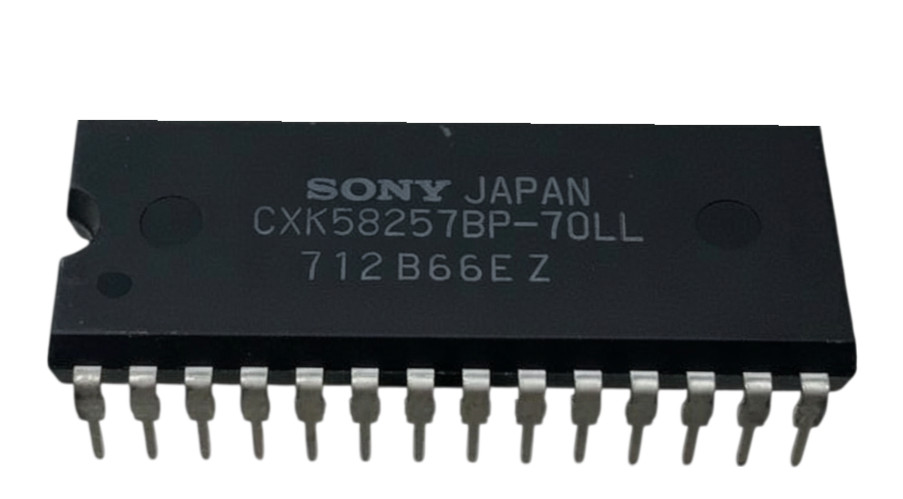 Sony CXK58257BP-70LL IC Standard SRAM 32Kx8 CMOS 70NS DIP 28 PIN