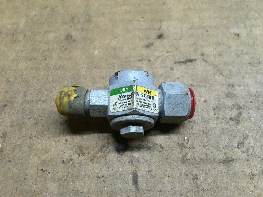 Sporlan SA-13FM SA13FM See-All Moisture & Liquid Indicator Valve