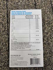 IDEAL 44-101 Wire Marker Booklet – 45 Markers Each Legend 0-9 Pocket-Size