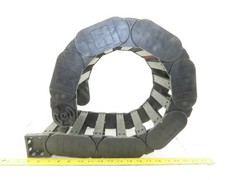 Igus 380.01 6-1/2″ x 1-1/2″ Cable Drag Energy Chain 15 Links 40″