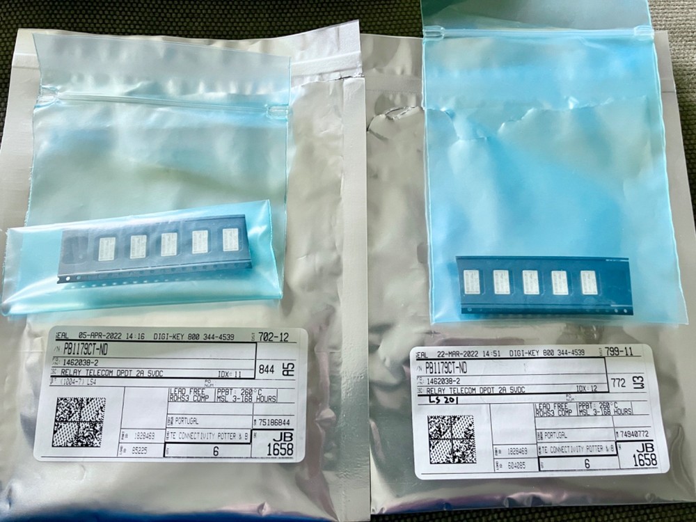 Lot of 8 – TE Connectivity V23079D1005B301 General Purpose Relay 2A 24V