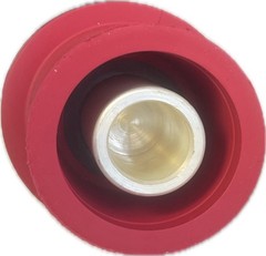 Leviton 033-49FR2-XR 49 Series 1000V 1135A Single Pole Female Receptacle Red