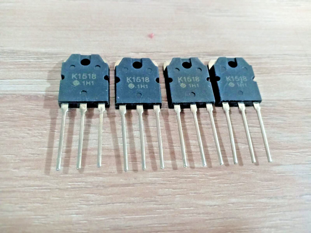 10pcs 2SK1518 MOSFET HITACHI TOP-3 PACKAGE ( K1518 )