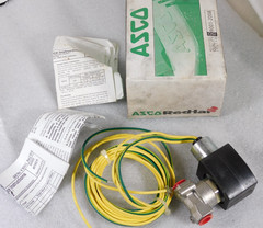 Asco Red Hat Solenoid 2 Way Valve 1/4 Inch EFHT9016H1 HV426716001