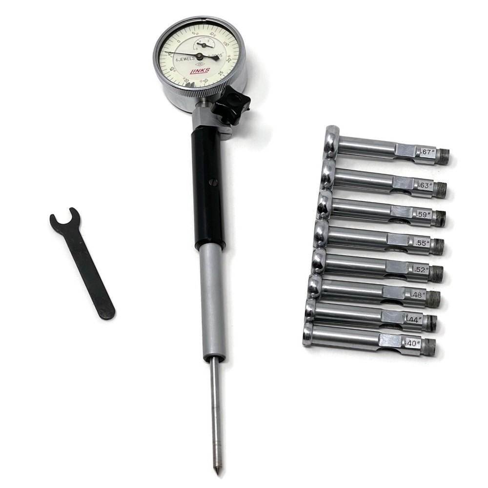 0.4-0.7″” Dial Bore Gage Set,0.0005″ Grad. Part# 711-755–NEW