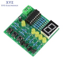 DC 5V DIY LED Decoding Display Electronic Parts DIY PCB Soldering Practice Kit
