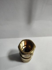 LOT OF 6 NEW PARKER B23E BRASS COUPLER 3/8″ NPTF