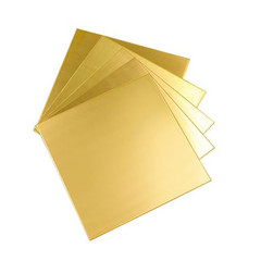 H62 Brass Sheet Metal Sheets Model Craft DIY 0.3-10mm Thickness – Multiple Sizes