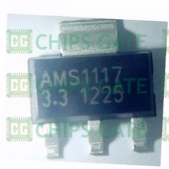 1000PCS NEW AMS1117-3.3 AMS1117 LM1117 3.3V 1A SOT-223 Voltage Regulator IC
