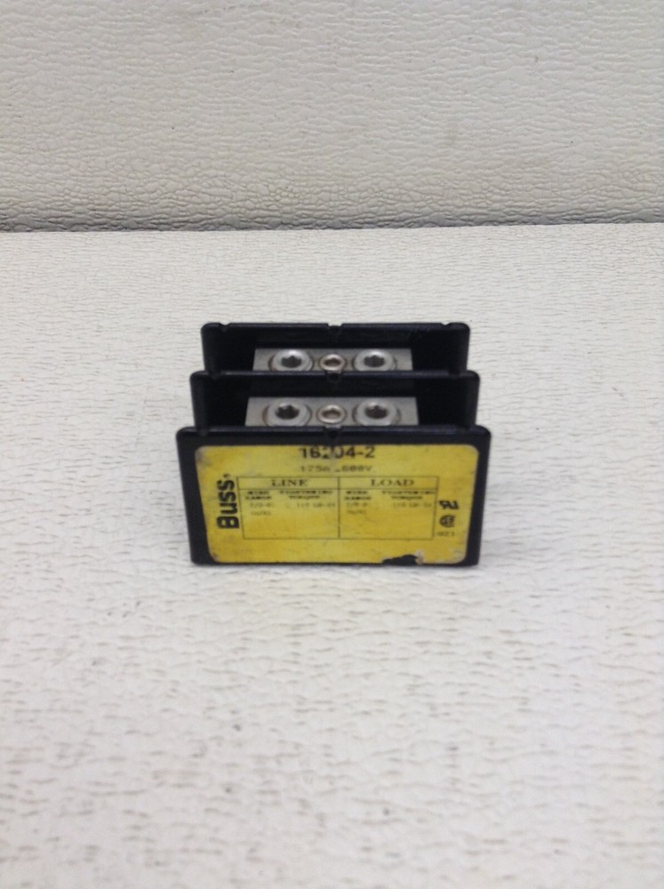Cooper Bussmann 16204-2 Power Distribution Block 3 Pole 175 A 600 V Buss (TSC)