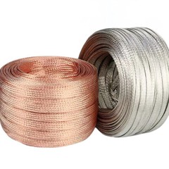 Copper/Tin Plated Braid Cable Bare Ground Lead 2.5-120mm² Made Shielding Sleeve