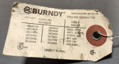 Burndy GB34, Mechanical Grounding Connector Direct Burial Cable, 1 pc