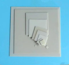 New Aluminum Nitride Ceramic Sheet Heat Sink Pads ALN Ceramic Gasket