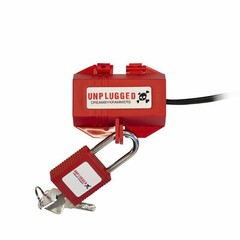 Electrical Plug Safety Lock for Equipment Secure Lockout for Musicians Parents