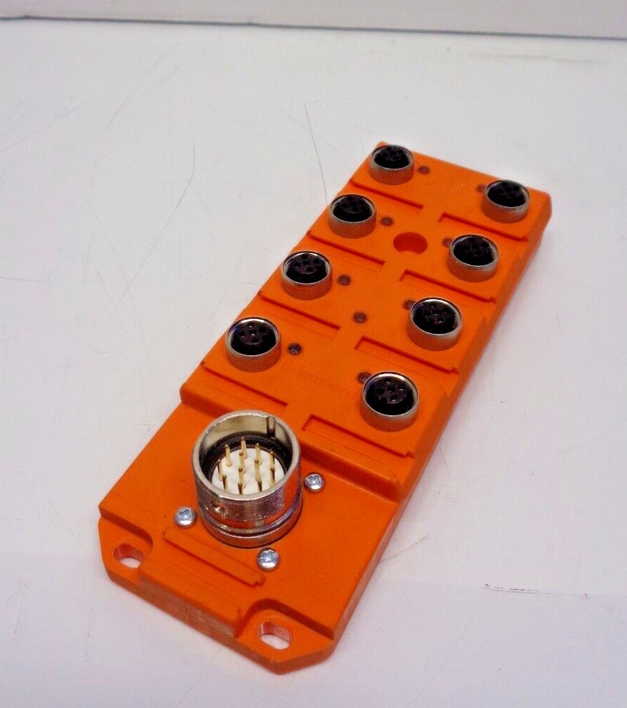 LUMBERG ASBS8/LED-5/4 8 PORT FEMALE DISTRIBUTION BLOCK
