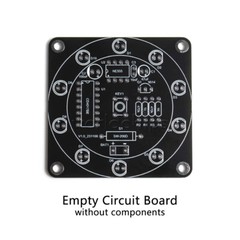 LED Electronic Lucky Rotary Kit NE555 CD4017 DIY Practical Soldering Practice