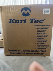 Kuriyama K010-0810 Clear PVC Tubing 70F ” 1/2″ x 5/8″ *Missing Length* NEW