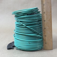 5LB of 12 Gauge Green Solid CU THWN THHN AWM Wire Copper Cerrowire USED