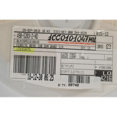 490-5203-2-ND Ferrite Bead 120 Ohm 0402 1Ln Telit 9740 Units