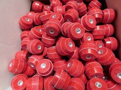 NEW 178-Pack MBI Mar-Bal Electrical High Voltage Insulator 1-3/8″ x 1-3/4″ T5
