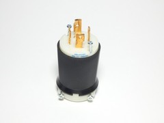 Hubbell HBL2721ST Twist-Lock Plug 30A 250VAC 3Ph 3P Insulgrip – NEW Surplus!