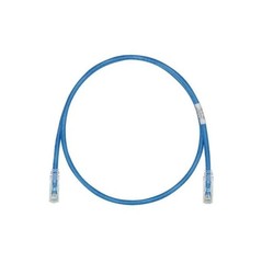 Lot 50 Panduit UTPSP12BUY TX6 Plus Cat6 UTP 12ft Blue Patch Cord New