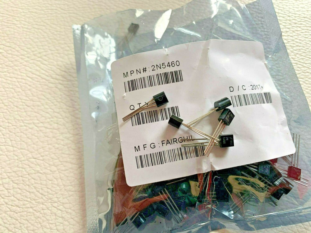 5 Pieces 2N5460 P-Channel TO-92 JFET Ampl FREE Shipping within the US!