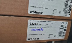 1PC 160A Bar Fuse Type Disconnect Switch Wohner 33234000 brand new