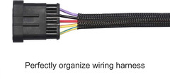5 FT. 1/8″ Black Expandable Wire Cable Sleeving Sheathing Braided Loom Tubing US