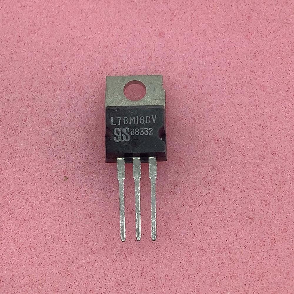 L78M18CV – SGS 500mA Fixed 18V Positive Voltage Regulator