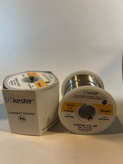 Kester 24-6040-9702, .020″ Solder Wire, 60/40 SnPb RMA 285 Flux, 1lb Spool, USA