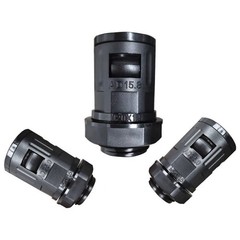 Corrugated Cable Conduit Connector Joint for Black Cable Tidy Tube & Trunking
