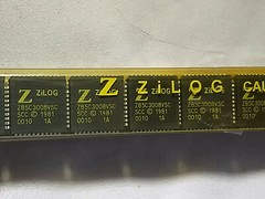 Qty 5-ZiLOG-Z85C3008VSC-I/O Controller Interface IC 8 MHz Z8500 CMOS PLCC44