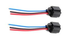 H13 9008 Wiring Harness Female Plug Headlight Pigtails Socket Connector 55W HIDs