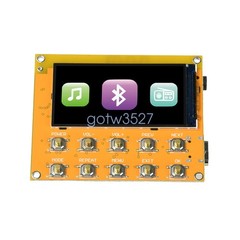 Lossless Audio Player Board TFT Color Display Bluetooth 5.3 MP3 FLAC Decoder